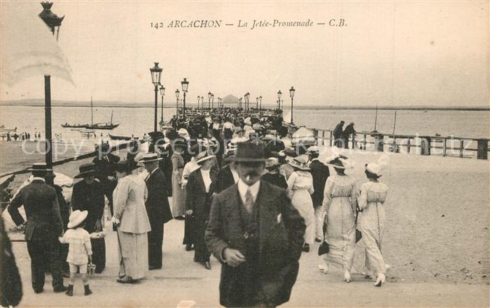 Arcachon Gironde Jetee Promenade