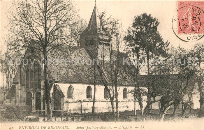 Beauvais 60 Saint Just les Marais Eglise