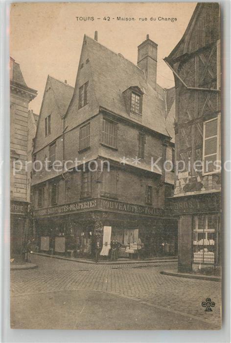 Tours Indre-et-Loire Maison rue du Change