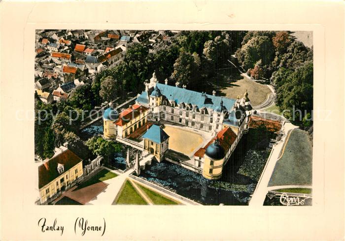 Tanlay Fliegeraufnahme Chateau