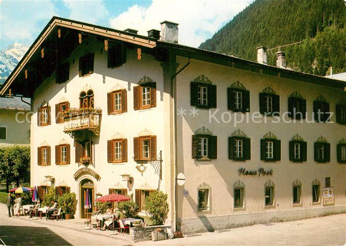 Mayrhofen Zillertal Hotel Cafe Restaurant Neue Post