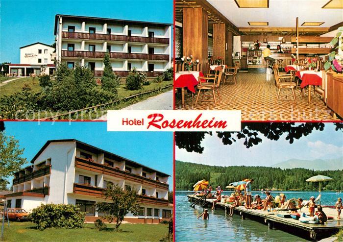 St Kanzian Klopeiner See Hotel Restaurant Rosenheim