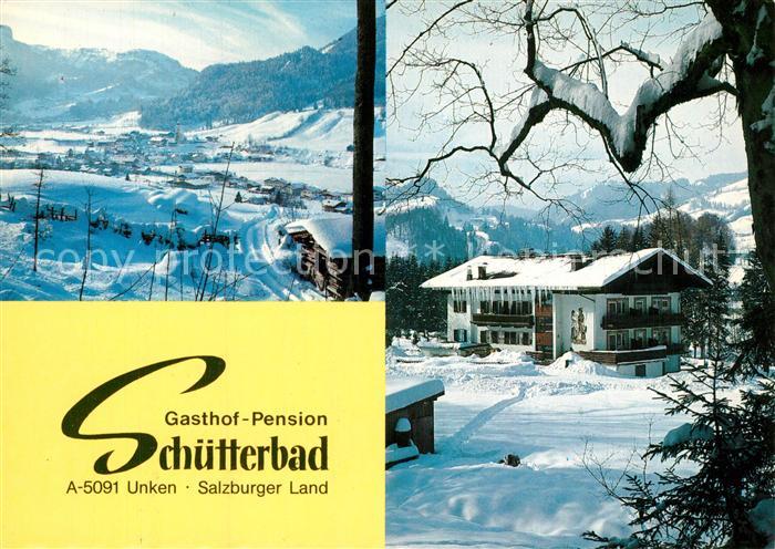 Unken Gasthof Pension Schuetterbad Winter