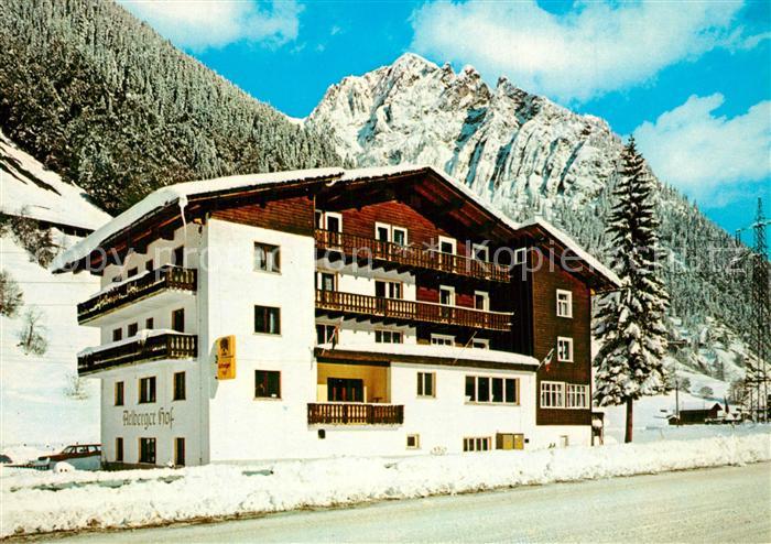 Kloesterle Vorarlberg Hotel Arlberger Hof Winter