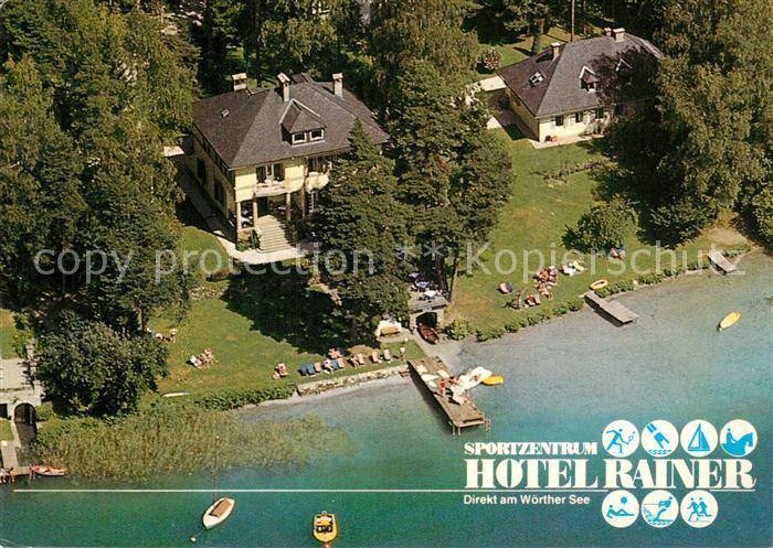 P?rtschach W?rthersee Hotel Rainer Fliegeraufnahme