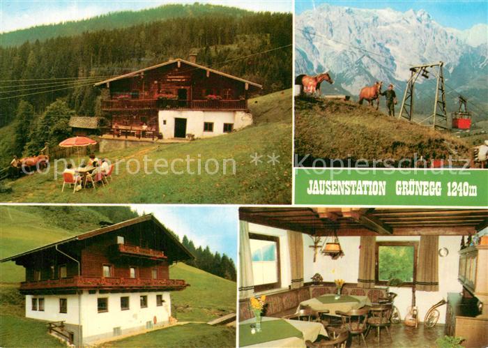 Dienten Hochk?nig Jausenstation Gr?neggbauer