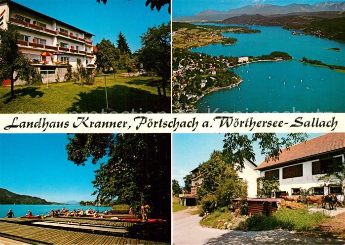 P?rtschach W?rthersee Landhaus Kranner Fliegeraufnahme