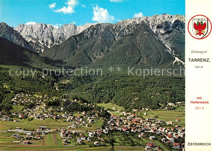Tarrenz Erholungsort Gurgeltal Fernpassstrasse Heiterwand Alpen Fliegeraufnahme