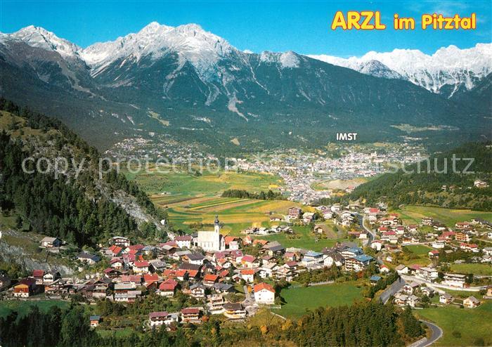 Arzl Pitztal Sommer- und Wintererholungsort Imst Alpenpanorama