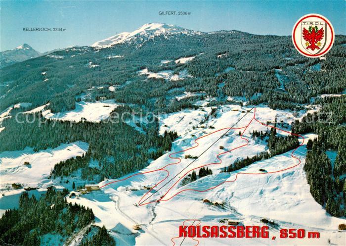 Kolsass Berghotel Weererwirt Wintersportplatz Skigebiet Alpen Fliegeraufnahme