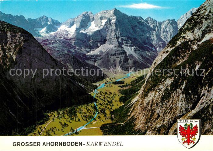 Grosser Ahornboden Eiskarspitze Spitzkarspitze Karwendelgebirge Fliegeraufnahme