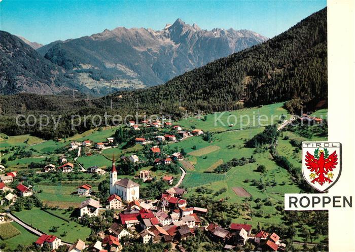 Roppen Sommer- und Wintererholungsort Oberinntal Acherkogel Stubaier Alpen Flieg