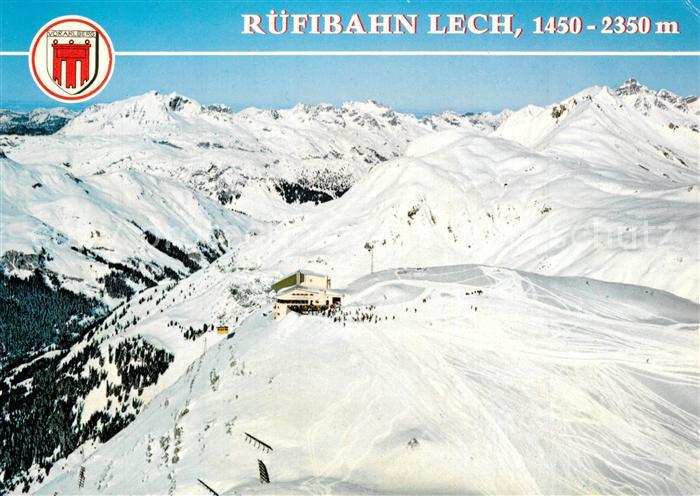 Lech Vorarlberg Ruefibahn Bergstation Bergrestaurant Wintersportplatz Arlberg Le