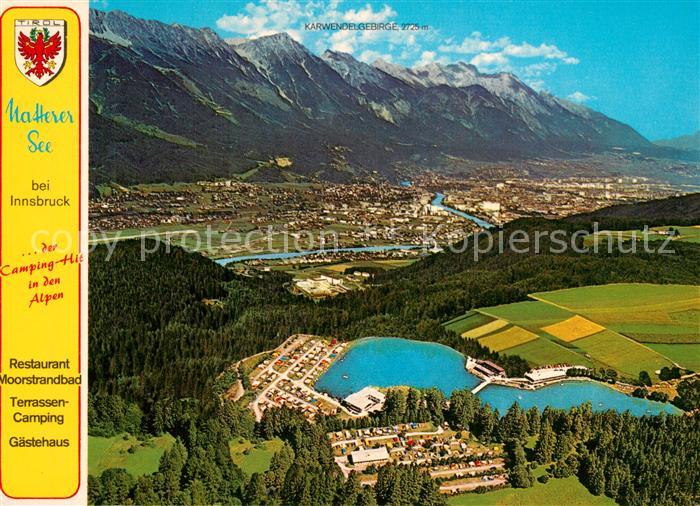 Natters Tirol Erholungszentrum Natterersee Moorstrandbad Campingplatz Innsbruck