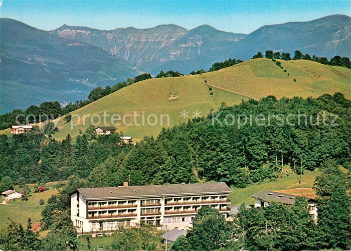 Duerrnberg Hallein Kurhotel Hochbichl Duerrnberg gegen Raspenhoehe Osterhorngrup