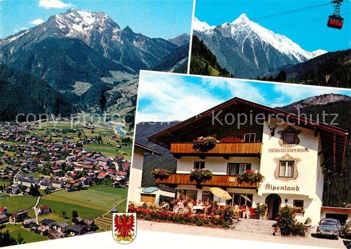 Mayrhofen Zillertal Pension Alpenland Bergbahn Zillertaler Alpen