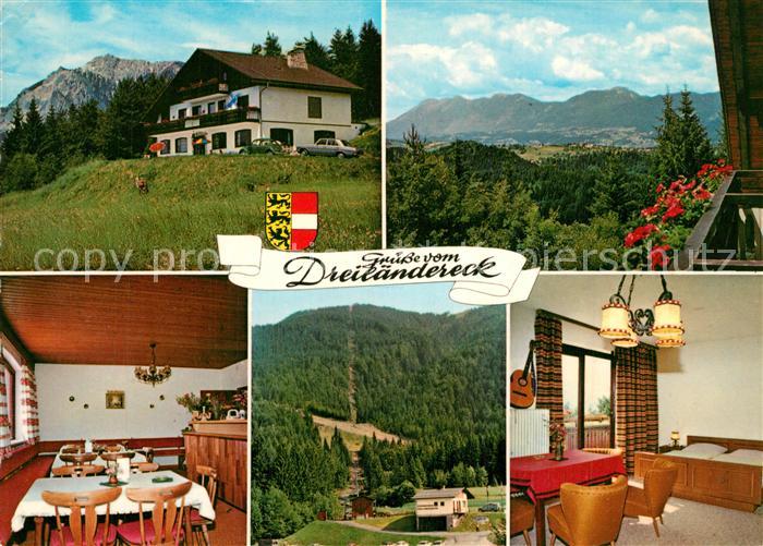 Arnoldstein Appartementhaus Nessmann Ferienwohnung Landschaftspanorama Alpen