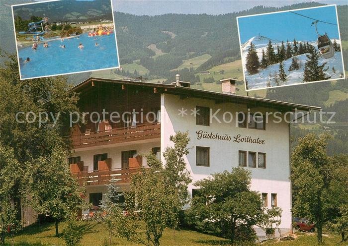Fuegen Gaestehaus Loithaler Freibad Bergbahn Zillertaler Alpen