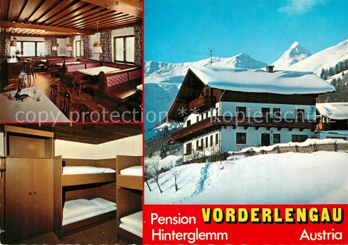 Hinterglemm Saalbach Pension Vorderlengau Wintersportplatz Allgaeuer Alpen
