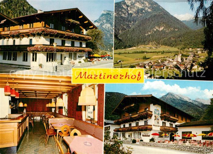 St Martin Lofer Gasthof Pension Martinerhof Panorama Loferer Steinberge