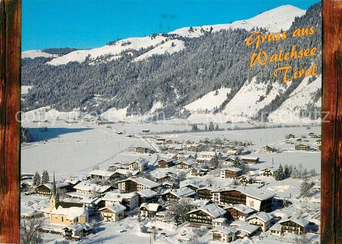 Walchsee Tirol Fliegeraufnahme