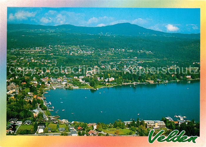 Velden Woerthersee Fliegeraufnahme
