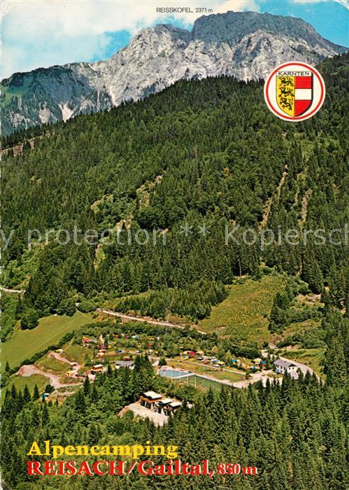 Reisach Kaernten Alpencamping Gailtal Panorama