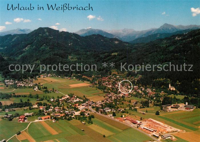 Weissbriach Fliegeraufnahme
