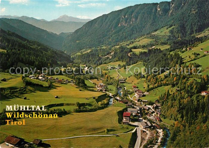 Wildschoenau Tirol Muehltal mit Eingang zur Kundler Klamm