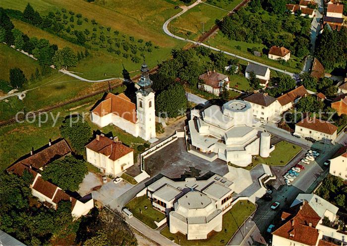Oberwart Osterkirche Fliegeraufnahme