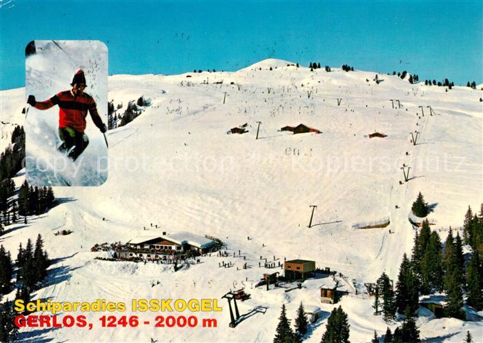 Gerlos mit Bergrestaurant Isskogel