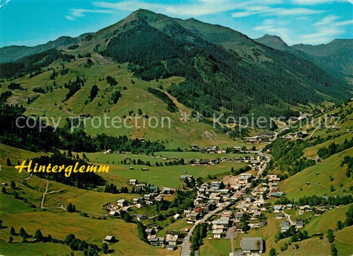 Hinterglemm Saalbach Fliegeraufnahme mit Zwoelfer