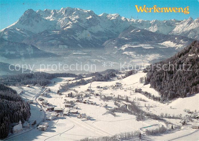 Werfenweng Fliegeraufnahme