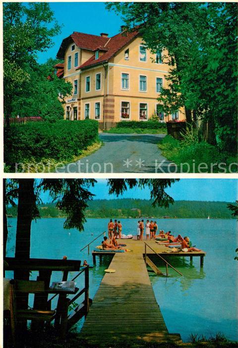 St Kanzian Klopeiner See Gasthof Pension Wank Seebruecke