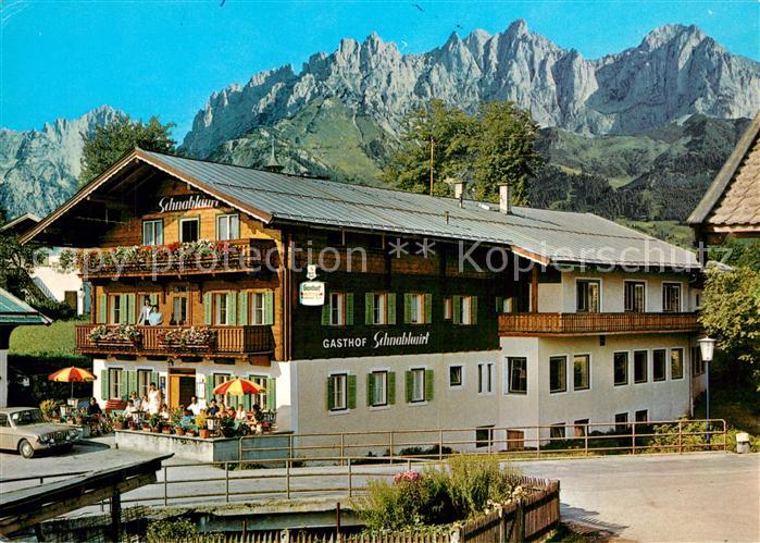 Going Wilden Kaiser Tirol Gasthof Schnablwirt