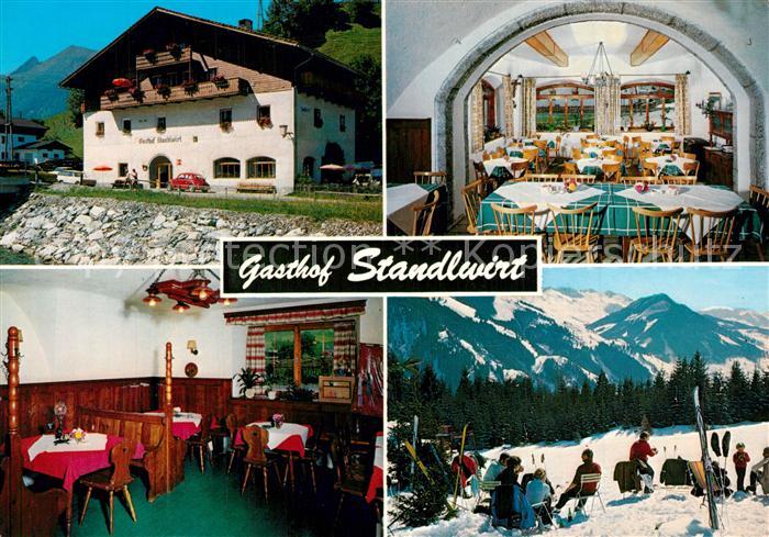 Rauris Gasthof Standlwirt Gastraeume Skipiste