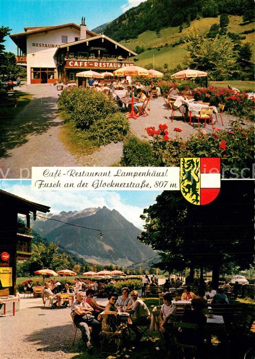 Fusch Grossglocknerstrasse Cafe Restaurant Lampenhaeusl Freiterrasse