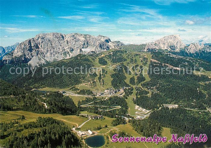 Nassfeld Passo Pramollo mit Rosskofel und Trogkofel
