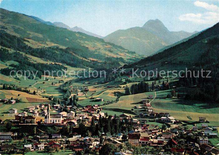 Kirchberg Tirol Fliegeraufnahme mit Grossem Rettenstein