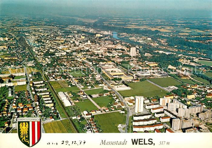 Wels Fliegeraufnahme