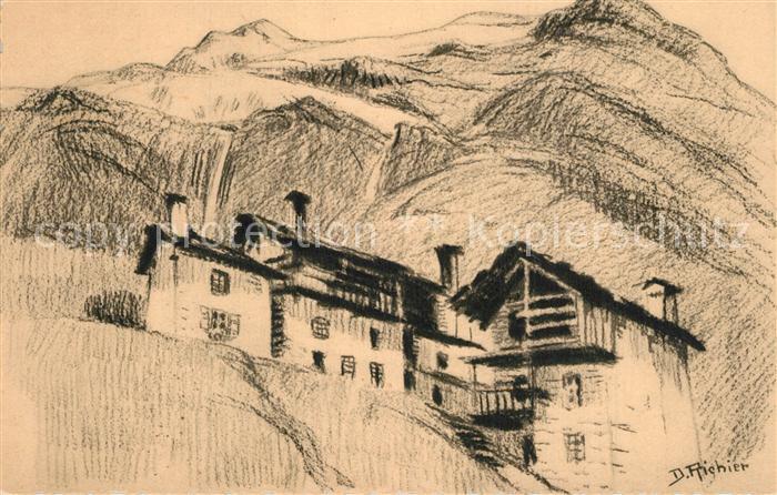 Savoie Region Maisons sous les glaciers a La Gurraz