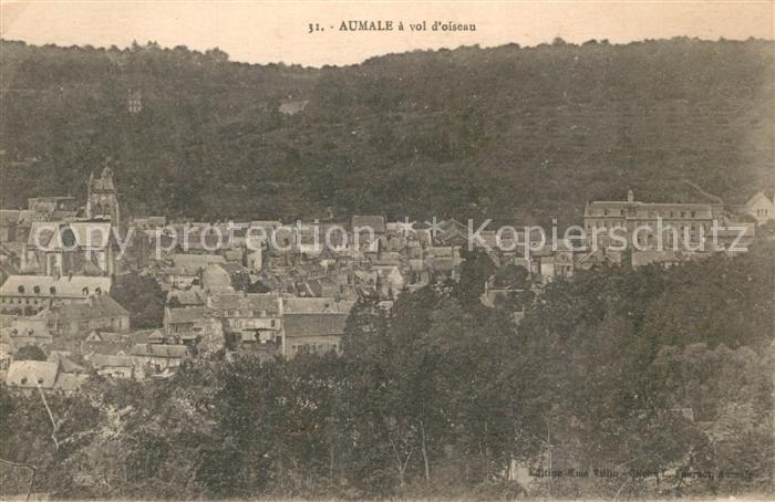 Aumale 76 a vol d oiseau