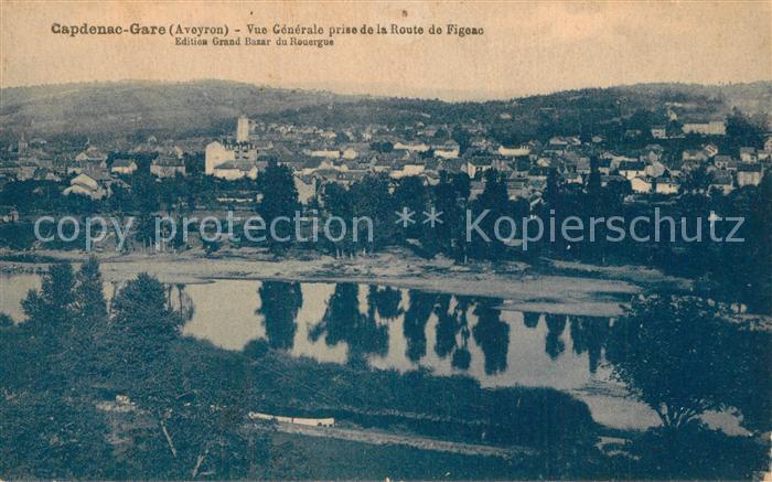 Capdenac-Gare Vue generale prise de la Route de Figeac