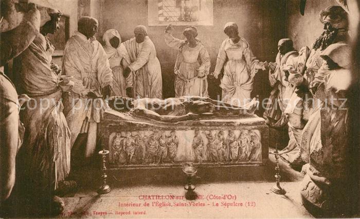Chatillon-sur-Seine Interieur de l’Eglise Saint Vorles