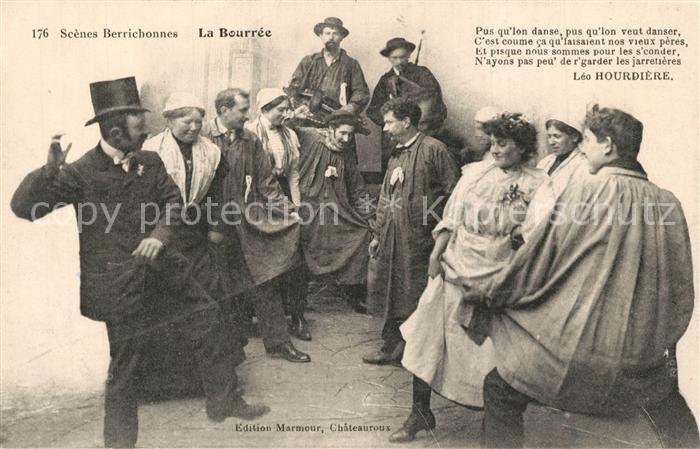 Berry Region Scenes Berrichonnes La Bouree