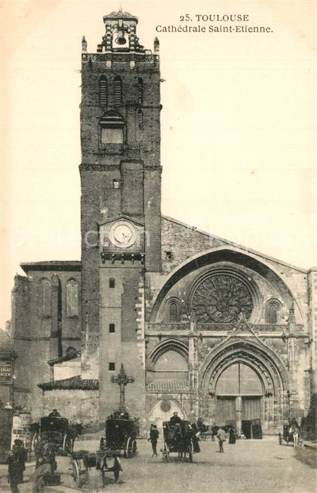 Toulouse Haute-Garonne Cathedrale Saint Etienne