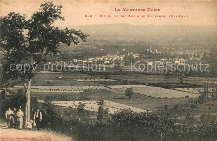 Revel Haute-Garonne Vue du Bassin de St Ferreol