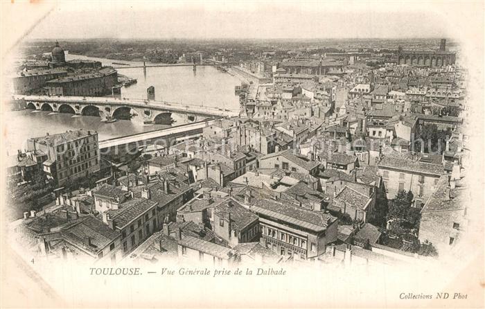 Toulouse Haute-Garonne Vue generale prise de la Dalbade