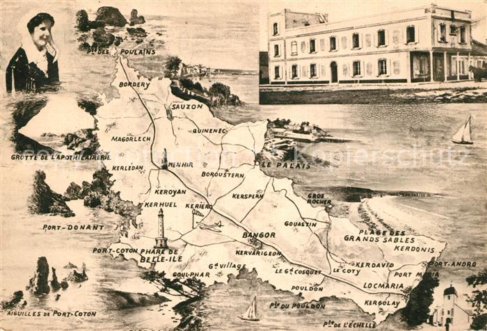 Sauzon Belle Ile en Mer Hotel de l'Apothicairerie