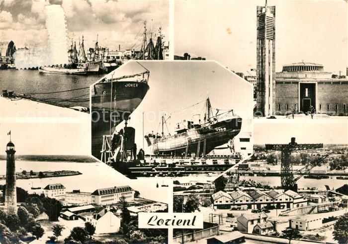 Lorient Morbihan Bretagne Le Port de Peche Notre Dame des Victoir